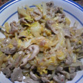 ななむーる's cooksnap of when they made 白菜と豚さんのピリ辛炒め.