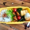 ☆ちかぱっぱ☆'s cooksnap of when they made お弁当用 とりの唐揚げゴマ甘たれ漬け.
