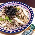 みい☆ぽんぽこりん's cooksnap of when they made ネギ豚パスタ　ゆず胡椒風味.