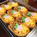 ぱぷりか♪'s cooksnap of when they made 運動会、お弁当に★鶏そぼろのいなり寿司★.