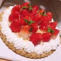 em1nayn's cooksnap of when they made 苺のタルト （ジュレかけ）.