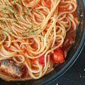 クックGM5ASP☆'s cooksnap of when they made サバ水煮缶のトマトパスタ♬ レシピ本掲載.