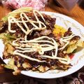 クックL9WQB8☆'s cooksnap of when they made 低糖質 オオバコでお好み焼き！.