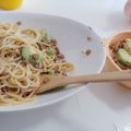 クック12E8SK☆'s cooksnap of when they made 納豆カルボナーラ.
