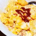 クックL9WQB8☆'s cooksnap of when they made 糖質オフ☆豆腐オムライス.