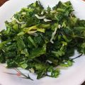 卵せんべい's cooksnap of when they made 葉までおいしく！大根葉のふりかけ.