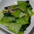 ヨシヨッシー's cooksnap of when they made めっけもん♪チンゲン菜のバター炒め.