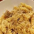 poromiku's cooksnap of when they made 男子も喜ぶ♪カルボナーラ(生クリーム不要.
