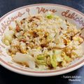 オレンジしょこら's cooksnap of when they made レタスといかなごの釘煮チャーハン.