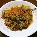 屋寿司's cooksnap of when they made 簡単☆野菜炒め焼肉のタレ味.