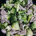 おしひと's cooksnap of when they made 豚肉とブロッコリーのマヨネーズ炒め.