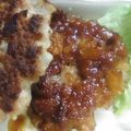 クック2G85PJ☆'s cooksnap of when they made シャクッ♪長いも入り豚つくねの照り焼き.