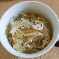 るっくｻﾝ。's cooksnap of when they made 白だしで作る★鶏ともやしの生姜スープ♡.