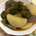 ごゆるりと's cooksnap of when they made 大根昆布コンニャク煮.