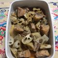yumipoyos's cooksnap of when they made 豚バラと蓮根のうま煮.