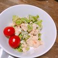 coro0125's cooksnap of when they made 簡単シンプル♡おからとツナのサラダ♪.