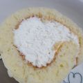 朱乃妹子's cooksnap of when they made ふわふわ＊レアチーズクリームロールケーキ.