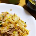 クックNU34XF☆'s cooksnap of when they made たくあんチャーハン♪カリカリ食感♪.