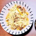 ちゃもるーや's cooksnap of when they made 牛肉の卵とじ丼.