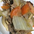 yupi☆★'s cooksnap of when they made キャベツと豚肉の10分時短炒め.