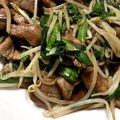 mianmian's cooksnap of when they made レバニラ炒め ならぬ ヒレニラ炒め.