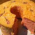 psmidoriko's cooksnap of when they made ノンオイルでヘルシー★桜のシフォンケーキ.