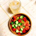 おかぶ〜ま's cooksnap of when they made 湘南ゴールド・トマト・胡瓜のマリネ.