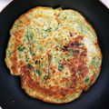 クックpenko☆'s cooksnap of when they made たこ焼き粉の余りで、たこ入りチヂミ.