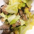 231なっち's cooksnap of when they made フライパンで★キャベツとアサリの酒蒸し.