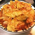 旦那様はスリランカ人's cooksnap of when they made ウインナーで手抜きロールキャベツ.