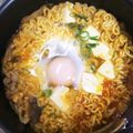 KotoLi☆'s cooksnap of when they made おうち韓国☆スンドゥブ味噌チゲ辛ラーメン.
