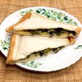 なつき☆ミ's cooksnap of when they made 材料これだけ？朝食に♪高菜ホットサンド.