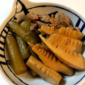 ＊もも＊'s cooksnap of when they made フキとタケノコと豚肉の炒め物.