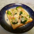 龍青空ママ's cooksnap of when they made ❁ブロベーチートースト❁.