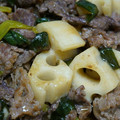めかにか's cooksnap of when they made 牛肉と蓮根の甘酢炒め.
