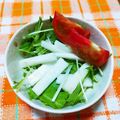 ﾁｲﾁｬﾝﾏﾏ's cooksnap of when they made 簡単水菜と長芋のサラダ.