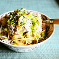 kebeibiko's cooksnap of when they made しらすと大根おろしの和風スパゲティ.