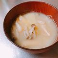 sAix59's cooksnap of when they made きのことじゃが芋のお味噌汁.