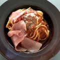 クックZ4TEVA☆'s cooksnap of when they made 基本のトマトパスタ♡トマト缶生ハムver.