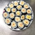 ウルトラマンの母's cooksnap of when they made ハムと玉子のグルグルのり巻き.