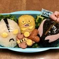 ピナ太郎's cooksnap of when they made キャラ弁おかず　簡単かわいいバルタン星人.