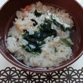 ausdrucks's cooksnap of when they made 炊き込みご飯 リメイク お茶漬け.