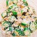 干芋くん's cooksnap of when they made オクラとツナのオイマヨごまサラダ.