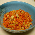 Galah's cooksnap of when they made 納豆のたれで☆にんじんしりしり.
