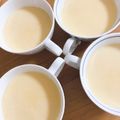 りえぽむ80's cooksnap of when they made 低糖質プリン！鍋で放置してつるつるん♪.
