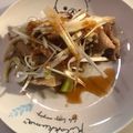 クック9VULV0☆'s cooksnap of when they made 豚ロース薄切り竜田揚げの白髪ネギサンド.