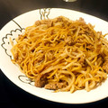 なむい's cooksnap of when they made 130 円豚ひき肉ともやし焼きそば.