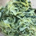 meym1128's cooksnap of when they made ワケギとカニかまのサラダ.