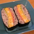 ＳＡーＹＡ's cooksnap of when they made 手軽な朝定食☆BLTおにぎらず.