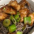 ★りー★'s cooksnap of when they made 焼き鳥蕎麦（17分でできた）.